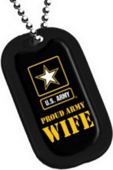 Dog Tag-U.S.Armyproud Army Wife
