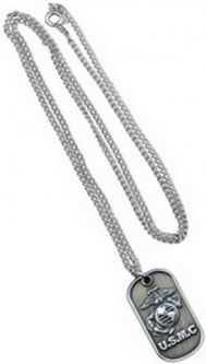 Dogtag-Ladies Marine (Silver)