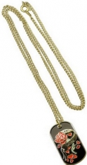 Dog Tag-Army Mom Blk