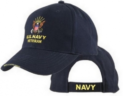 Cap - U.S. Navy Vet With Logo