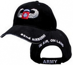 Cap - 82Nd Airborne With Jumpwings