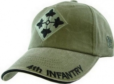 Cap - 4Th Infantry (OD Green)