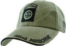 Cap - 82Nd Airbourne (OD Green)