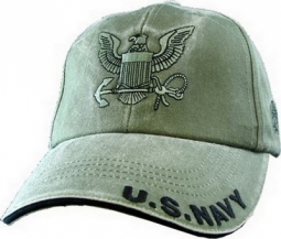 Cap - U.S.Navy Logo (OD Green)