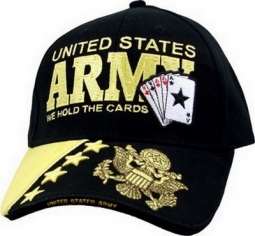 Cap - Army We Hold The Cards (Black)