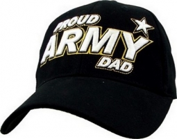 Cap - Proud Army Dad (Black)