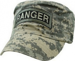 Cap - U.S. Army Rangers (ACU Washed) Flat