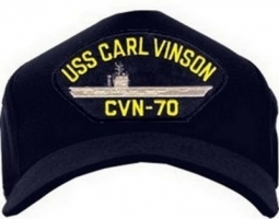 USA-Made Emblematic Cap - USS Carl Vinson (CVN-70)