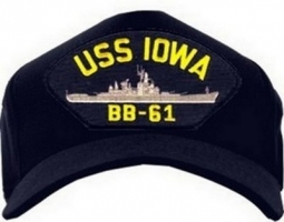 USA-Made Emblematic Cap - USS Iowa (BB-61)