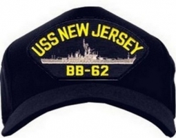 USA-Made Emblematic Cap - USS New Jersey (BB-62)