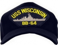 USA-Made Emblematic Cap - USS Wisconsin (BB-64)