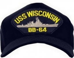 USA-Made Emblematic Cap - USS Wisconsin (BB-64)