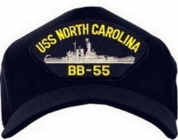 USA-Made Emblematic Cap - USS North Carolina (BB-55)