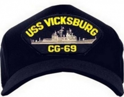 USA-Made Emblematic Cap - USS Vicksburg CG-69