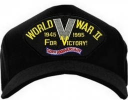 USA-Made Emblematic Cap - World War II "V"For Victory