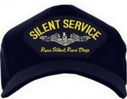USA-Made Emblematic Cap - Silent Service Run Silentrun Deep