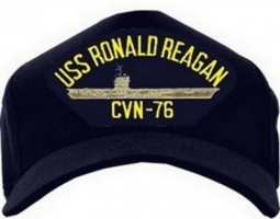 USA-Made Emblematic Cap - USS Ronald Reagan- CVN-76