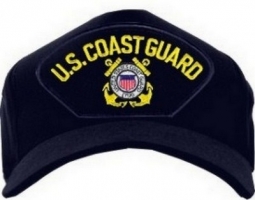 USA-Made Emblematic Cap - US Coast Guard With Logo