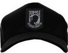 Emblematic Cap - Pow MIA Logo (Black)