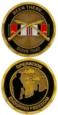 Challenge Coin - OEF Been There Done That