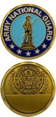 Challenge Coin - Army ANG Engravable