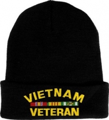 Watch-Vietnam Vet W/Ribbo(Blk)