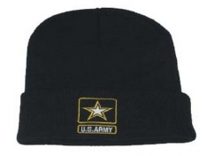 Watch-U.S. Army W/Star(Blk)