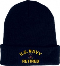 Watch Cap-Us Navy Retired