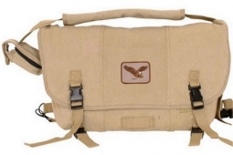 American Eagle Patch Khaki Retro Shoulder Bag