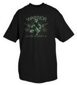 Army Warrior Graphic T-Shirt