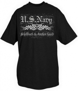 U.S. Navy Anchored Faced T-Shirt