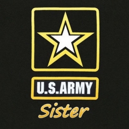 US Army Sister Babydoll Shirt