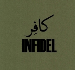 Infidel Logo Olive Drab Babydoll Tee