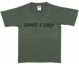 Kids Military T-Shirts Boot Camp Olive Drab Shirt