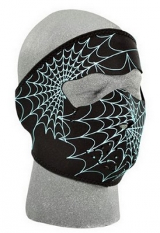 Spider Web Paintball Full Face Mask