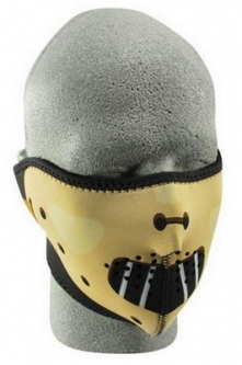 Paintball Half Mask Yellow Hannibal Lector