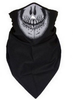 Skull Neoprene Face Mask/Bananda Neodanna