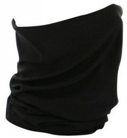 Military Style Neck/Face/Head Cover Black Motley Tube