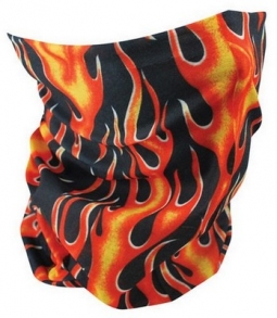 Flames Military Clothing Style Neck/Face/Head Cover