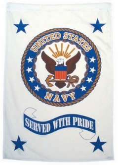 United States Navy Served With Pride Banner