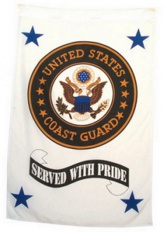American Coast Guard Served With Pride Banner