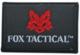 Fox Tactical Logo Patch Black Border