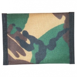 Nylon Commando Wallet - Woodland Camo