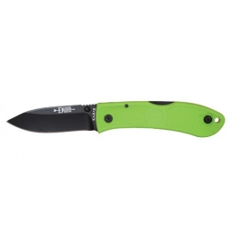 Ka-Bar Dozier Folding Hunter Knife - Zombie Green