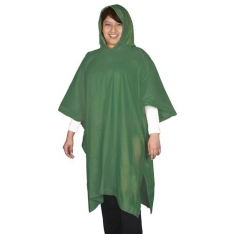 Adult Vinyl Poncho - Olive Drab