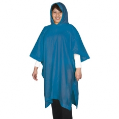 Adult Vinyl Poncho - Blue