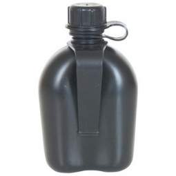 1 Qt. Canteen (With Belt Clip) - Black