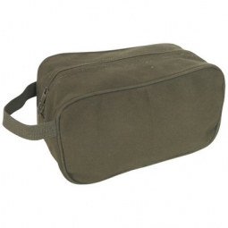 Canvas Toiletry Kit - Olive Drab