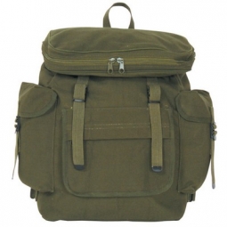 European Rucksack (15&quot;x15&quot;x6&quot;) - Olive Drab