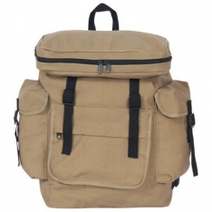 European Rucksack (20&quot; x 13&quot; x 7 1/2&quot;) - Khaki